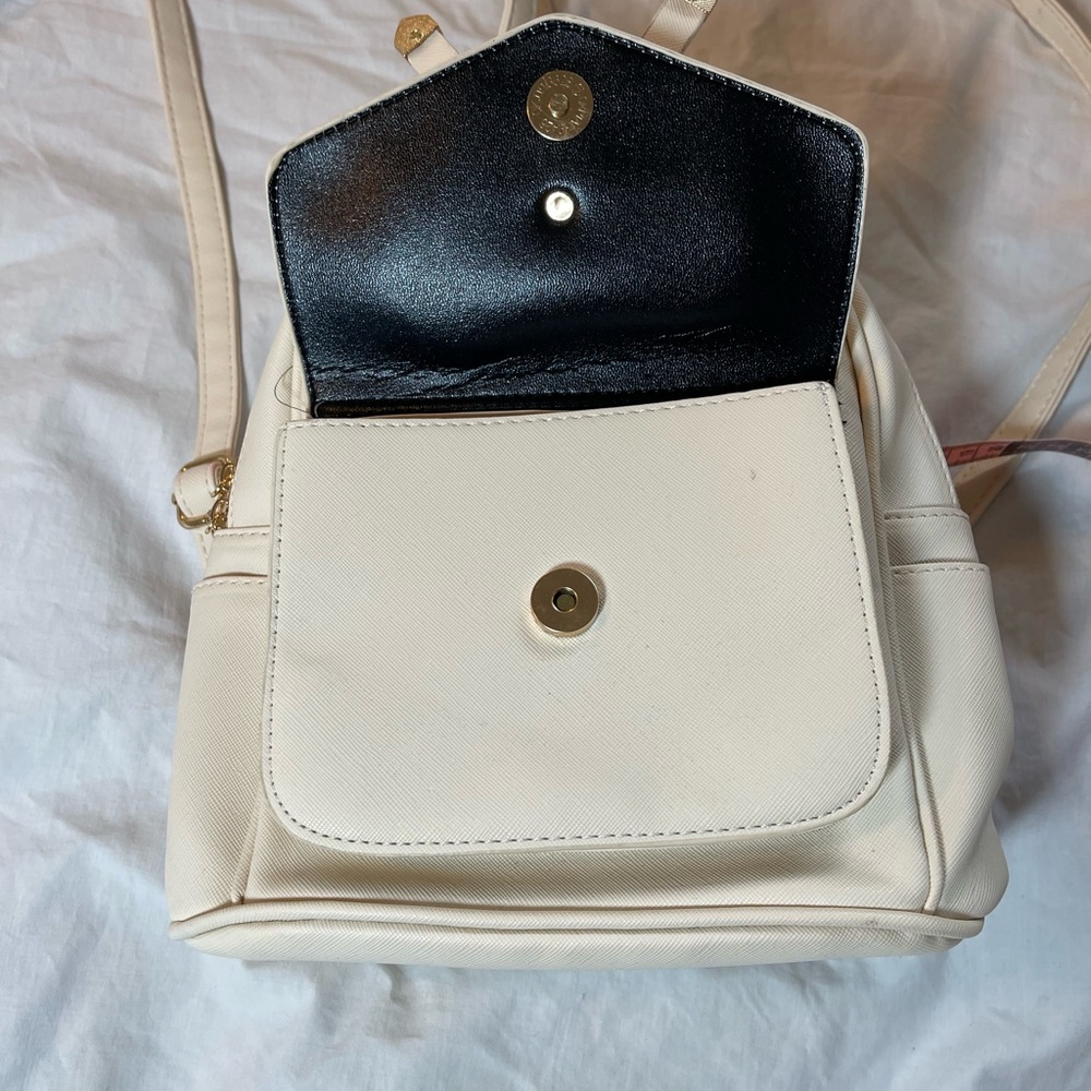 Ihayner Cream Mini Backpack/Purse - Picture 8 of 10